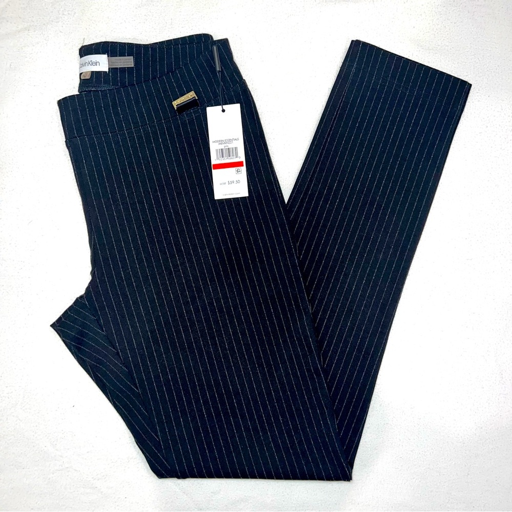 Calvin Klein Pinstriped Pant